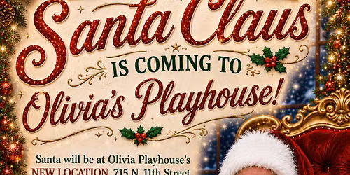 \ud83c\udf85\ud83c\udffb\u2764\ufe0f Santa Claus is Coming to Olivia\u2019s Playhouse \ud83d\udef7\ud83c\udf84