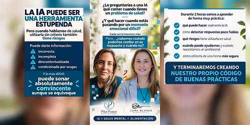Buenas pr\u00e1cticas con la IA en salud mental y alimentaci\u00f3n