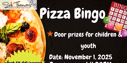 Pizza Bingo!