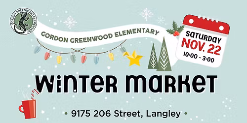 Gordon Greenwood Elementary Winter Market