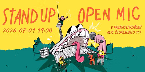 STAND UP OPEN MIC