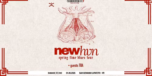 NEWHVN (A Burial At Sea) + Guest TBA - @ Damage Inc Live Club (San Giovanni Lupatoto - Verona)