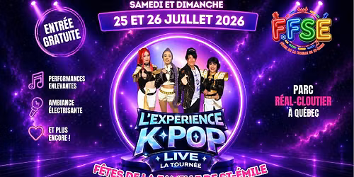 L'exp\u00e9rience K-Pop - La tourn\u00e9e