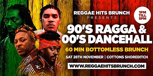 90'S RAGGA & 00's DANCEHALL BRUNCH