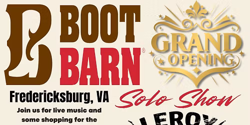 Boot Barn \u201cSolo Show\u201d