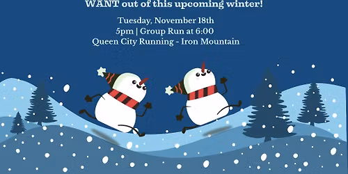 QCRC - IM Winter Running and Nutrition Clinic