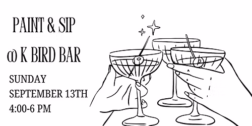 Paint and Sip @ KBird Bar