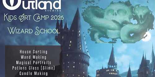 Kids Art Camp 2026: Wizard School!