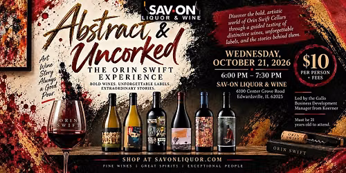 Abstract & Uncorked: The Orin Swift Experience