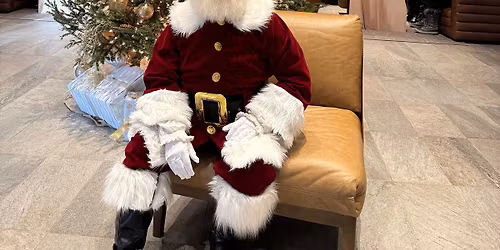 Meet Santa Claus in the Viceroy Lobby