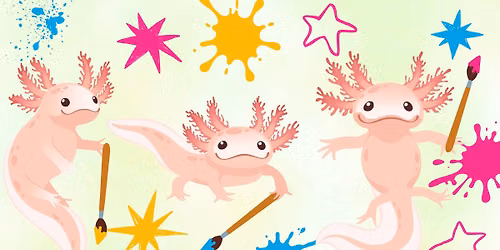 Pinta ajolotes de barro\/Paint Clay Axolotls
