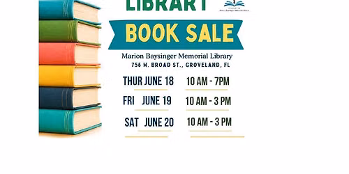 LIBRARY BOOK SALE
