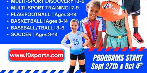 i9 Sports Fall Season Sports