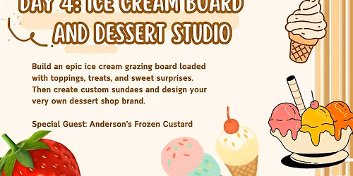 Kids Boarding School Day 4 - Ice Cream Board & Dessert Studio