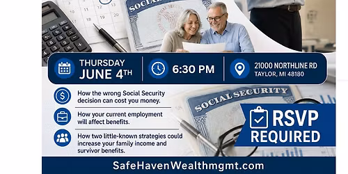 The Retirement Income & Social Security Workshop