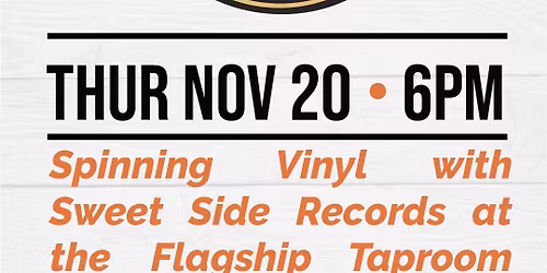 Sweet Side Records Sip and Spin Pop Up At Common Roots