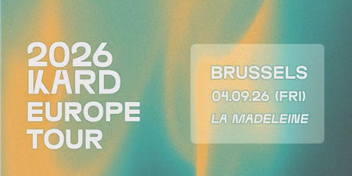 KARD: 2026 EUROPE TOUR \u2022 LA MADELEINE