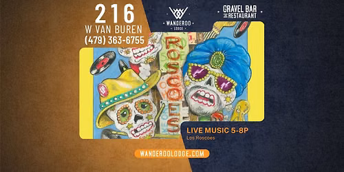 Los Roscoes LIVE at the Gravel Bar at Wanderoo Lodge
