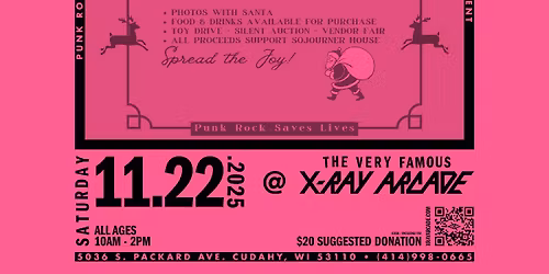 PUNK ROCK SAVES X-MAS AT X-RAY ARCADE