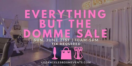 Everything But the D0mme Sale at Stella Obscura - CLOSING SALE Part 2