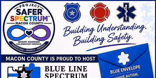 Autism Awareness: Blue Envelope Safety Experience and Touch the Truck