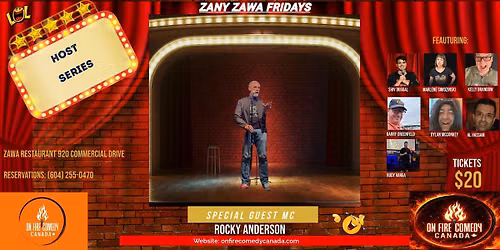 Zany Zawa Friday Host Series