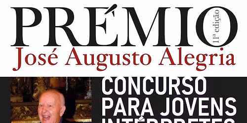 11\u00aa edi\u00e7\u00e3o do Pr\u00e9mio Jos\u00e9 Augusto Alegria -Modalidades de Canto e Trompete
