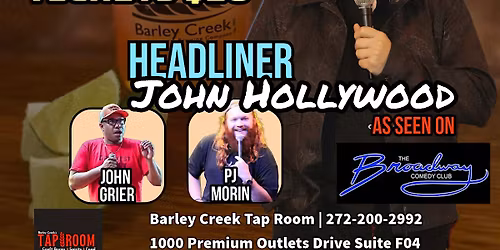 Comedy Night @Barley Creek Tap Room