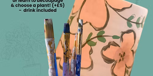 Plant Pot Painting class