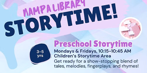 Preschool Storytime