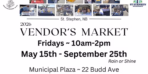 St. Stephen Vendor's Market Opening Day