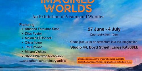 IMAGINED WORLDS (popup exhibition)