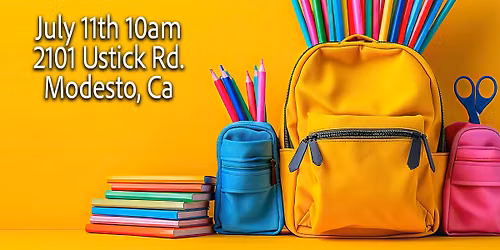 Back pack giveaway