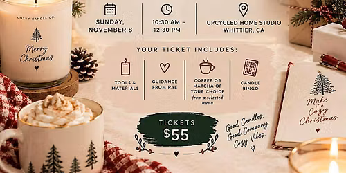 Cozyy Little Christmas - Candle Making Class