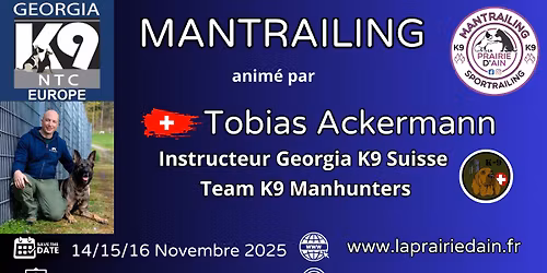 Stage Mantrailing anim\u00e9 par Tobias Ackermann