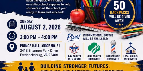 \ud83c\udf92 BACK TO SCHOOL BACKPACK & SCHOOL SUPPLY GIVEAWAY! \ud83d\udcda
