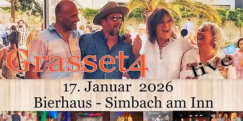 Grasset4 live im Bierhaus Simbach am Inn
