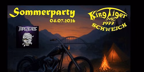 Sommerparty MC King Tiger Schweich