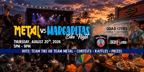 Metal vs Margaritas Bike Night