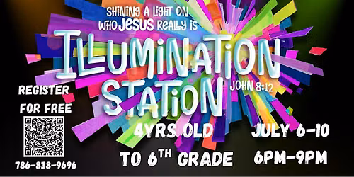 Kid's Camp - Vacation Bible School -VBS- : Illumination Station