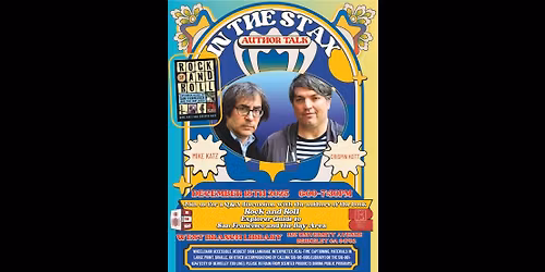 In The Stax: Author Talk With Mike Katz & Crispin Kott