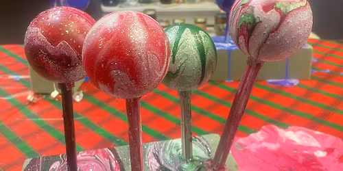 Acrylic Pour Ornaments