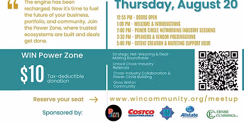 WIN Power Zone: UNLOCKING Industry Power Circles
