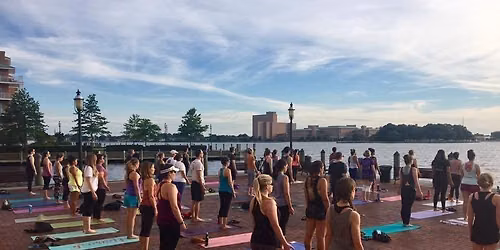 Wednesday Sunset Yoga near the Pagoda 