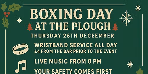 Boxing Day at The Plough