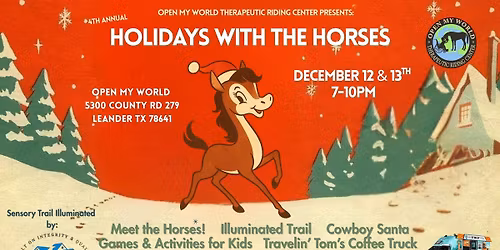 Holidays with the Horses