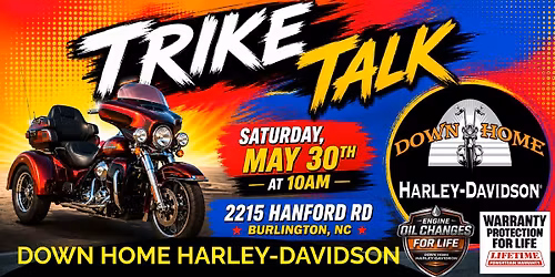 TRIKE TALK @Down Home Harley-Davidson