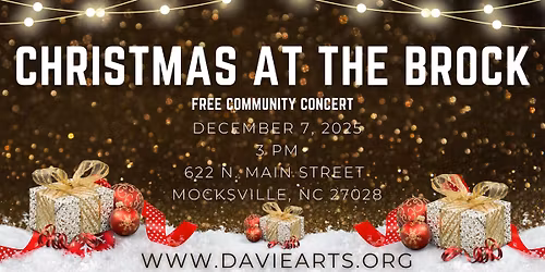 CHRISTMAS AT THE BROCK