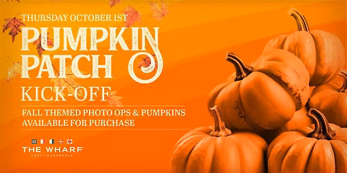 Pumpkin Patch Kickoff at WharfFTL