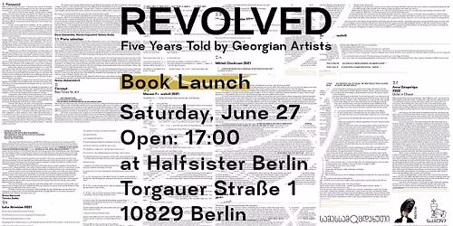 REVOLVED Book Launch